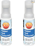 303 Products Rubber Seal Protectant – Windows, Hoods, Trunks, Rejuvenates Color & Flexibility of Old & Dry Seals, Weatherproofing & UV Protection, 3.4 fl.oz (Pack of 2)