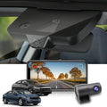 Fitcamx Front 4K+Rear 1080P Dash Cam Adapts for Honda Civic 2016-2021 (HD2-0211, with 6 Vents) & Insight 2019-2022, OEM Factory Look, Dual HD Video, WiFi & APP, Loop Recording, G-Sensor, 128GB Card