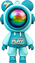 Car Air Freshener,Astronaut Vent Clip,Car Odor Eliminator,Car Air Freshener Clips (Green)
