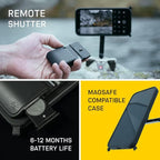 FJORDEN Pro Bundle for iPhone 12/12 Pro - Includes Fjorden Camera Grip, MagSafe iPhone Case, Wrist Strap & Carry Case - Shoot Like A Pro with Your iPhone