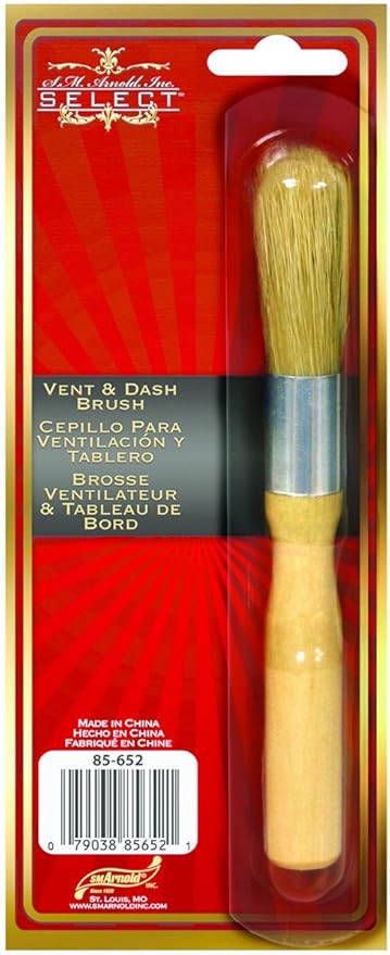 Auto Vent & Dashboard Brush, 6"