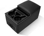 Center Console, Universal Bench Seat Center Console ， Front Seat Car Organizer, Center Console for Truck & Minivan & Car& SUV Cab Front Seat Storage Box (Regular)