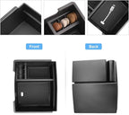 2024 2025 2026 Tacoma Center Console Organizer for Toyota Tacoma (SR5/TRD Off-Road/TRD Sport/TRD Pro/Limited/Trailhunter), Durable ABS Plastic Armrest Tray Insert 2025 2026 Tacoma Accessories
