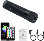 AKEPO 6W Fiber Optic Engine Driver Replacement, RGBW Lamp Beads + Music Activated + APP Control + 28-Key Remote Control for Car Headliner Star Home Star Ceiling Kit