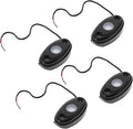 Zerodeko 9W LED Car Lighting Kit Universal Automotive Ambient Lighting Waterproof Under Car LED Lights 4-Piece Set for Trucks and Custom Vehicles