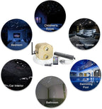 AKEPO Car Home 20W Dual Head Fiber Optic Lights RGBW Twinkle+Shooting Star Effect+APP+Music Mode Star Ceiling Light Kit, 710pcs 4m/13.1ft Mixed Optical Fiber Cable with Meteor Light Kit and Remote