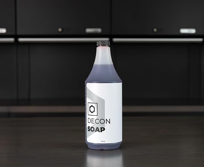 OBSESSED GARAGE - Decon Soap - High pH Soap Removes Coatings, Waxes, and Deep Contaminants | Ideal for Polishing and Coating Prep, 32 oz