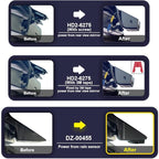 Fitcamx Front 4K+Rear 1080P Dash Cam Adapts for Ford F250 F350 XL XLT 2011-2025 (DZ-00455), Integrated OEM Look, 2 Way HD Video, WiFi & APP, Loop Recording, G-Sensor, Easy to Set, 128GB Card