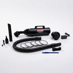 METROVAC Cordless DataVac IT Vacuum - 250W DC Motor - Rechargeable Handheld Cleaner with Powerful Air Blast & Accessories
