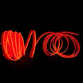 Riloer El Wire Lights for Car, Interior Neon Lights Strip Car LED Strip Light Interior for Car Garden Party Decoration, Car Ambient Lighting Kits, 5m/16.4ft Red LED