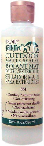 FolkArt Acrylic Outdoor Sealer (8 Ounce), Matte Finish