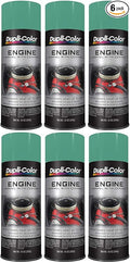 Sherwin-Williams Company Duplicolor Ceramic Detroit Diesel Alpine Green Engine Paint (12 oz) - 6 Pack, 12 Ounces