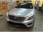 3M Car Wrap Roll 2080 Satin White Aluminum | S120 | (5ft x 8ft (40 Sq/ft)) | Automotive Vinyl Wrap for Cars - Car Interior Wrap & Exterior | w/Free Instawraps Pro Glove