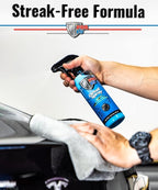 POR-15 Detail Spray - 16 fl. Oz - Quick Waterless Detailer Spray | Silicone Free Body Shop Safe Formula | Polish & Protect