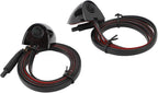 Car Blind Spot Camera Side View Backup Camera Kit Universal 12V NTSC IP67 80° Wide Angle Left Right Pair Output
