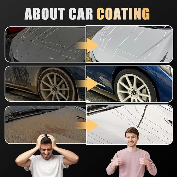 Car Coating Spray, Polish with High-Gloss Finish, Paint Sealant for Lasting Defence, Perfect for Automotive Care