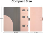 RSAquar Vehicle Glove Box Organizer - Car Document Holder for Cards, Driver License & Essential Documents, JD-Rose Gold