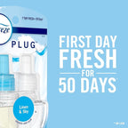 Febreze Odor-Fighting Fade Defy PLUG Air Freshener Refill, Hawaiian Aloha, (2) .87 fl. oz. Oil Refills