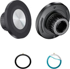 Car Phone Holder Mount Replacement Magnetic Base with 17mm Ball Head Socket Joint for iPhone Magsafe Case 15 14 13 12 Cell Phone Clip Rotation Air Vent Dashboard Windshield Stand