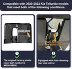 Fitcamx 2K Dual Dash Cam Adapts for Kia Telluride 2020 2021 2022 S LX EX SX X-pro X-Line (Part No.S9000), OEM Style, Front 1440P+Rear 1080P Video, Loop Recording, WiFi & APP, G-Sensor, 64GB Card