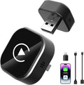 Wireless CarPlay & Android Auto Adapter: 2026 Upgraded Mini Plug & Play CarPlay Dongle - Convert Wired to Wireless - Fast Stable Connection, No Delay for for iOS 10+ & Android 11+, 2017+ Cars