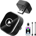 Wireless CarPlay & Android Auto Adapter: 2026 Upgraded Mini Plug & Play CarPlay Dongle - Convert Wired to Wireless - Fast Stable Connection, No Delay for for iOS 10+ & Android 11+, 2017+ Cars