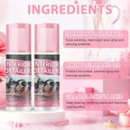 Car Interior Cleaner, Polishing Cleaner Detailer Spray, for Vehicle Detailing, Car Interior Detailer Spray, All Purpose for Dashboards, Seats, Leather, Plastic (1PCS, 100ML)