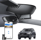 Mangoal Front 4K & Rear 1080P Dash Cam Custom for Volvo XC90 2023 2024 2025 2026(Model B),B5 B6 T8,Integrated OEM Look,UHD 2160P Video,WiFi & App, Loop Recording, Easy to Install,128GB Card