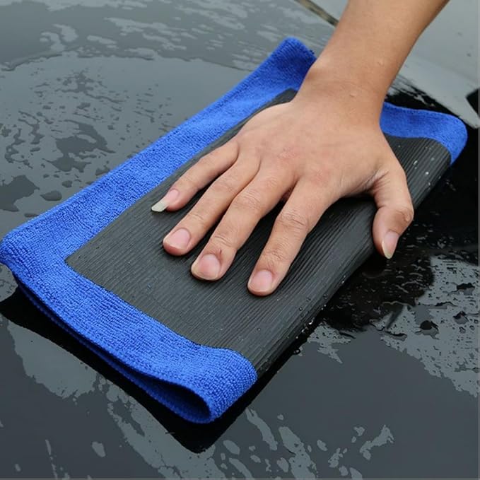 4 Pcs Clay Towel Strong Adsorption Force and Large Size for Microfiber Towels for Cars Detailing DIY Detail Clay Bars Auto Detailing