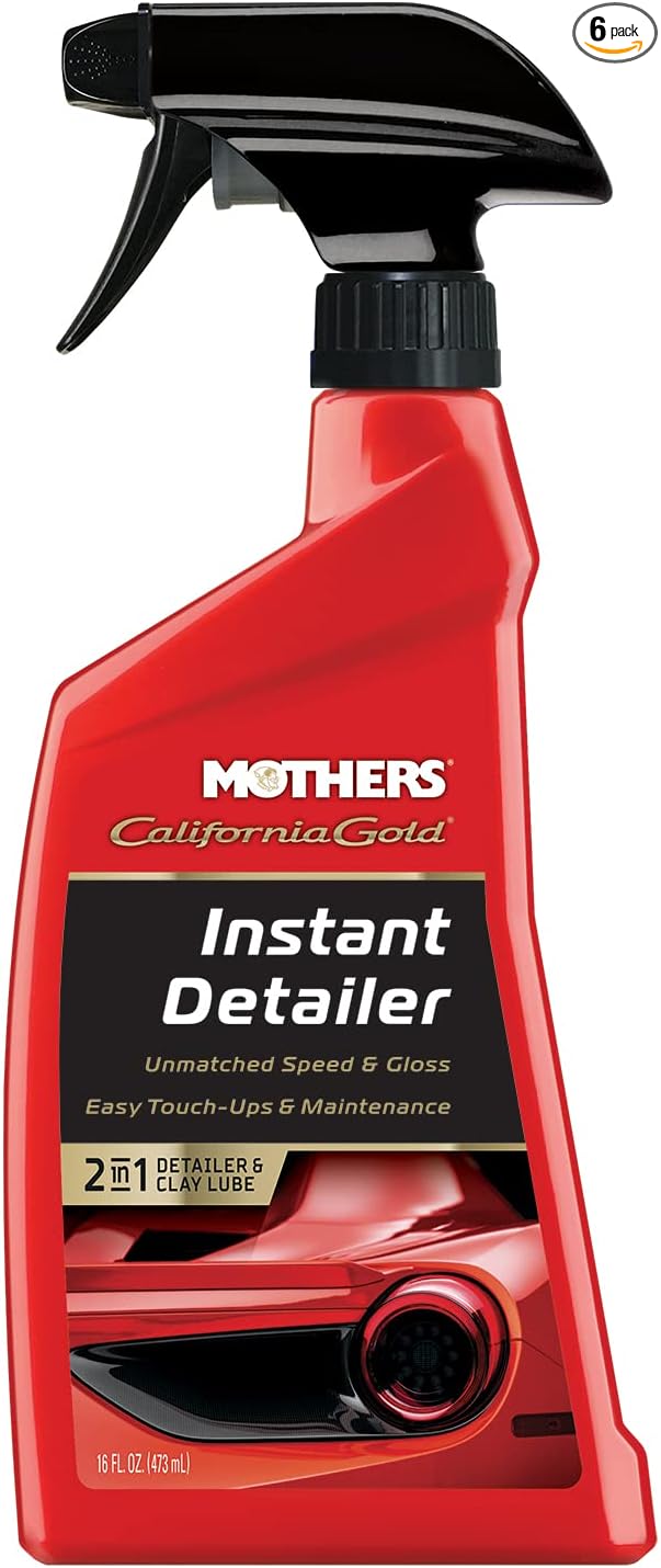 Mothers 08216-6 California Gold Instant Detailer - 16 oz., (Pack of 6)