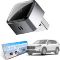 Wireless Carplay Adapter for iPhone, Convert Wired to Apple Carplay Wireless Adapter, Mini Size, Plug and Play, Connection Stable No Delay Car Play for Honda Special Models