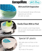 Heininger GarageMate Mitt Slide Dirt and Grit Separator for Car Wash
