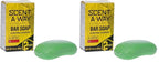 Hunters Specialties Scent-A-Way MAX Bar Body Soap - Hunting Odorless Green Soap Scent Eliminator for Hunters, Trappers, Anglers, and Campers - 3.5 Oz Bar (Pack of 2)