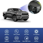 Fitcamx 4K Dash Cam Suitable for RAM 1500 TRX Classic (Model A) 2019 2020 2021 2022 2023 2024 Rebel Big Horn Laramie, OEM Look, UHD 2160P Video, WiFi&APP, Loop Recording G-Sensor, Plug&Play, 64GB Card