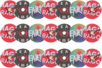 48 Pcs Record Air Freshener Refills: 1.38" Vinyl Scented Pads for Car Vent Clips - Disco Retro Fragrance Discs