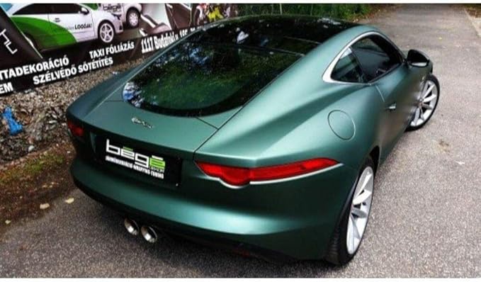 3M Car Wrap Roll 2080 Matte Metallic Pine Green | M206 | (5ft x 2ft (10 Sq/ft)) | Automotive Vinyl Wrap for Cars - Car Interior Wrap & Exterior | w/Free Instawraps Pro Glove