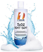 [16oz] Ceramic SiO2 Wash & Wax, pH Neutral Hydrophobic Soap for Boats, Cars & Aircraft, Repels Water, Tropical Protection & High Gloss Finish, Safe Multi-Surface Cleaner, Made in USA