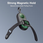 2026 Upgraded 2500mAh Portable Charger for Apple Watch, 2-in-1 Magnetic Wireless Fast Charging for Apple Watch Charger - Compact iWatch Accessories for RV, Camping, Car & Travel Essential