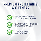 303 Products (30265 Slick Shine Ceramic Detailer - SiO2 and Carnauba Infused Ceramic Coating - Premium Ceramic Detailing Spray - Increases Shine and Gloss - Works on Paint, Glass, and Wheels - 16Oz