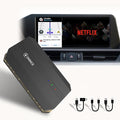 Magic Box 3.0 Pro – Snapdragon 6125 Octa-Core, HDMI & Dual Display | Supports 4G SIM Card | Stream Netflix, Disney+, YouTube, Prime Video | Wireless CarPlay & Android Auto | for Wired CarPlay Cars