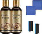 PTZ Crystal Serum, Advanced Graphene Ceramic Coating for Cars, Used for Auto Car Detailing, Providing Dust Proof and Glazing Effects for a Long Time (2pcs)