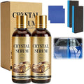 Crystal Serum, Crystal Serum Ceramic Coating, Quick Effect Coating Agent for Car, Advanced Graphene Ceramic Coating for Cars, 9H Graphene Coating for Auto Car Detailing, Paint, Glass & Wheel (200ML)