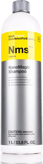 KOCHCHEMIE NanoMagic Shampoo - Auto Soap with Gloss Cleaning, Water-Repellent, Nano Shampoo Layer (1 Liter)