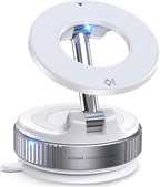 Jononser Magnetic Car Phone Mount, Compact Foldable Phone Holder with Strong Nano Adhesive & N52 Magnet, 360° Adjustable Dashboard/Windshield Mount for iPhone 17/16/15/14/13/12 & MagSafe Devices