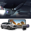 Fitcamx Front 4K+Rear 1080P Dash Cam Adapts for Toyota Highlander 2020-2026 & Hybrid (Gen4/UX70), Integrated OEM Look, Dual HD Video, WiFi & APP, Loop Recording, G-Sensor, Easy to Use, 128GB Card
