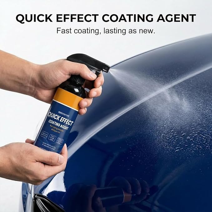 1 Pcs Quick Effect Coating Agent for Car, 2026 New Advanced Car Coating Spray, Auto Quick Coat Restore Wax, Ceramic Spray Coating for Cars Shine and Protection