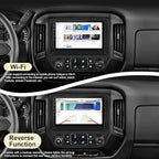 8Core 64GB ROM Car Radio for Chevy Silverado GMC Sierra 2014-2018, Android 13 10.1" Stereo with Wireless CarPlay Android Auto BT GPS SWC Backup Camera 4GB RAM + 64GB ROM