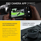 FJORDEN Pro Bundle for iPhone 14 Pro Max - Includes Fjorden Camera Grip, MagSafe iPhone Case, Wrist Strap & Carry Case - Shoot Like A Pro with Your iPhone