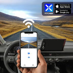 Fitcamx Front 2K+Rear 1080P Dash Cam Adapts for Honda CR-V 2023-2026 Hybrid (Black), Integrated OEM Style, Dual HD Video, Built-in WiFi & APP, Loop Recording, Gravity Sensor, Easy to Use, 64GB Card