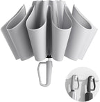 Windproof Travel Umbrella for Rain, Withstand 85MPH Winds, 54 Inch Automatic Reverse Fold Umbrellas Easy Auto Open Close, Portable Compact Umbrella Includes Cover Bag, Perfect for Travel, Car, Commute, Women Men, Backpack